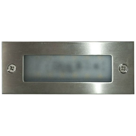 Reflecta 4 1/4" Wide Stainless Steel LED Step Light