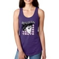 thumbnail image 1 of Reflected Truth Anime Girl Racerback Tank Women -Image by Shutterstock, Female Large, 1 of 4
