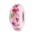 thumbnail image 1 of Reflection Beads QRS3919 Sterling Silver Reflections Hand Painted You Are Loved Fenton Glass Bead, 1 of 2