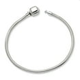 thumbnail image 1 of 925 Sterling Silver Reflections Hinged Clasp Bead Bracelet 9 Inch Link-Bracelet for Women, 1 of 3