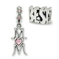 thumbnail image 1 of Sterling Silver Reflections Best Mom Boxed Bead Set, 1 of 4