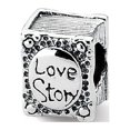 thumbnail image 1 of Reflection Beads  Sterling Silver Love Story Book Bead, 1 of 1