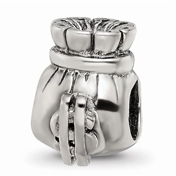 Reflection Beads Sterling Silver Money Bag Bead