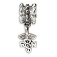 thumbnail image 1 of Reflection Beads  Sterling Silver Nurse Symbol Dangle Bead, 1 of 1
