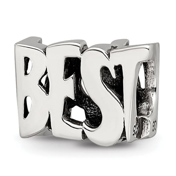 Reflection Beads Sterling Silver Reflections Best Mom Two Sided Bead