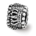 thumbnail image 1 of Reflection Beads Sterling Silver Reflections Crown Spacer Bead, 1 of 2