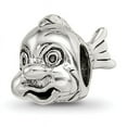 thumbnail image 1 of Reflection Beads Sterling Silver Reflections Fish Bead, 1 of 5