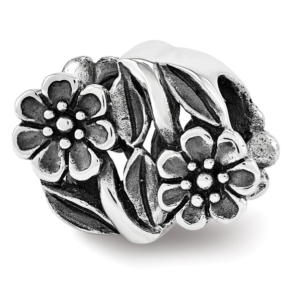 Reflection Beads Sterling Silver Reflections Flowers Bead