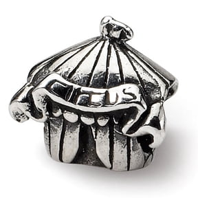 Reflection Beads Sterling Silver Reflections Kids Circus Tent Bead