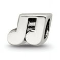 thumbnail image 1 of Reflection Beads Sterling Silver Reflections Kids Music Notes Bead, 1 of 3