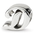 thumbnail image 1 of Reflection Beads Sterling Silver Reflections Letter D Script Bead, 1 of 4