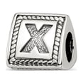 thumbnail image 1 of Reflection Beads Sterling Silver Reflections Letter X Triangle Block Bead, 1 of 4
