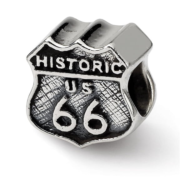 Reflection Beads Sterling Silver Reflections Route 66 Bead