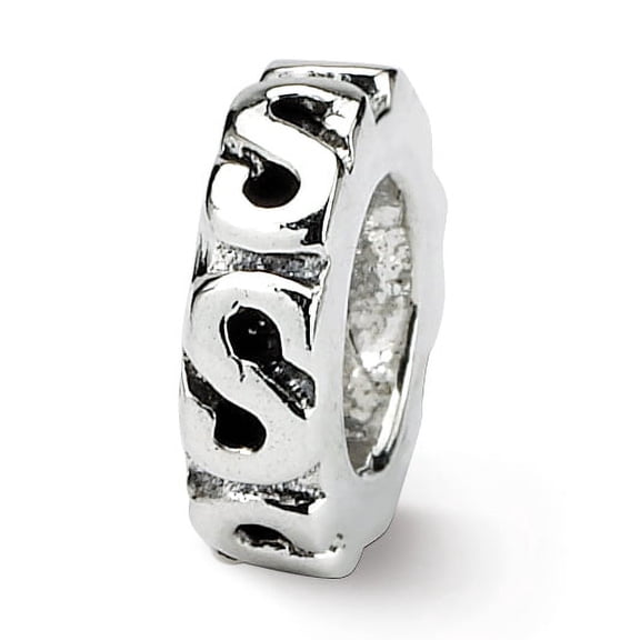 Reflection Beads Sterling Silver Reflections Swirl Spacer Bead