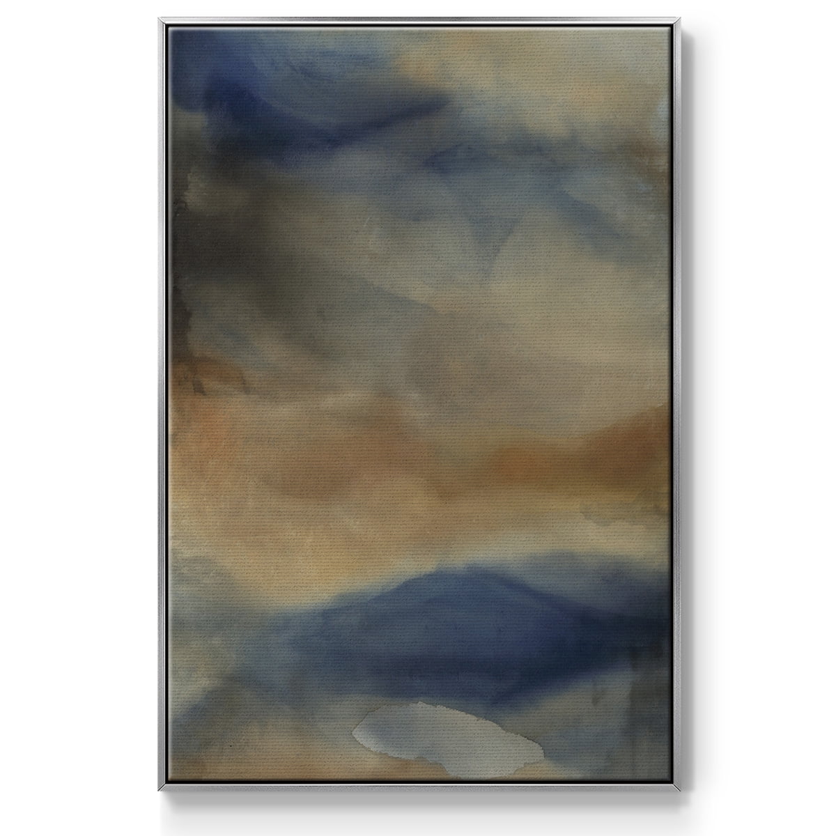 Reflection Framed Premium Gallery Wrapped Canvas - Ready to Hang - 17 x 25 - Silver Floating Frame
