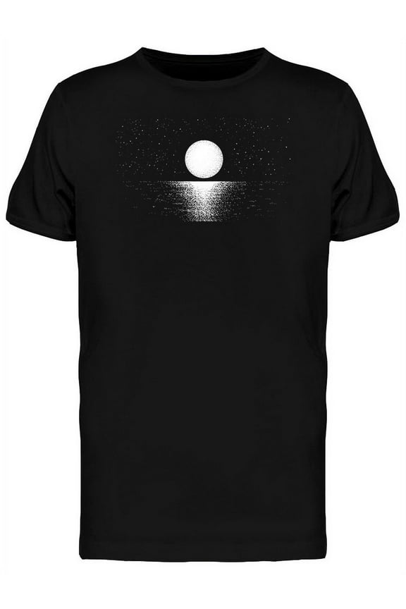 Reflection Of The Moon T-Shirt Men -Image by Shutterstock, Male Medium