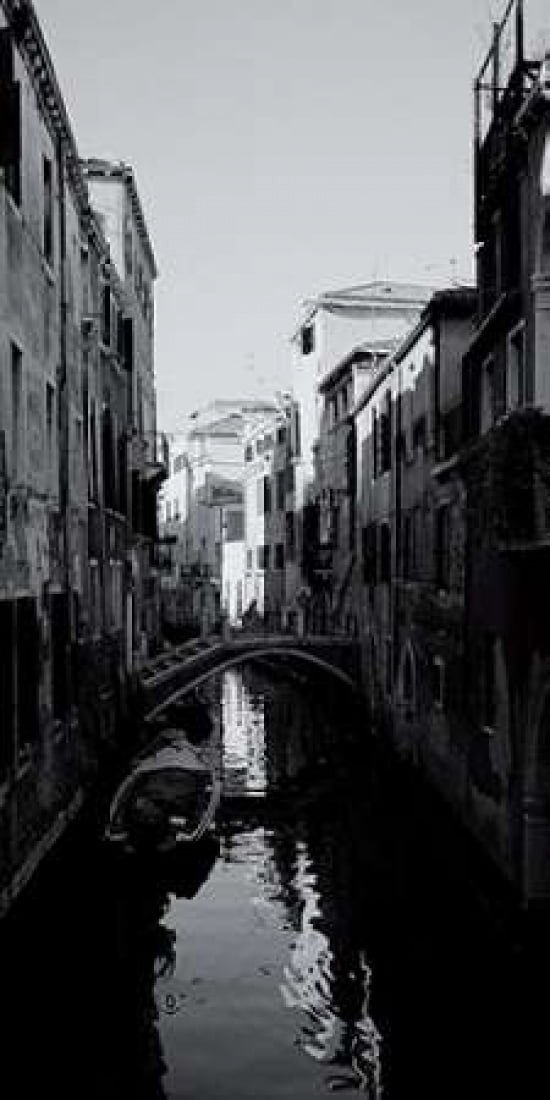 Reflection Venice Canvas Art - Heiko Lanio (10 x 20)