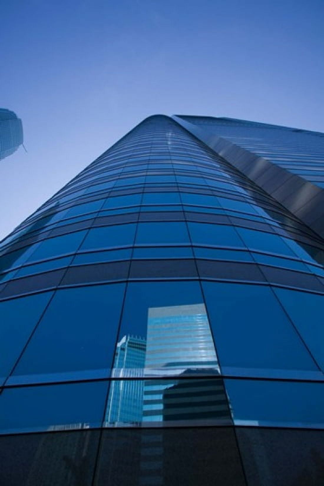 Reflection of buildings on a stock exchange building Exchange Square Central District Hong Kong Island Hong Kong Canvas Art - Panoramic Images (24 x 36)