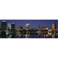 thumbnail image 1 of Reflection of buildings in water  Orlando  Florida  USA Poster Print by  - 36 x 12, 1 of 1