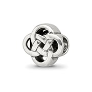 Reflections 925 Sterling Silver Celtic Knot Bead 9 x 9 mm.