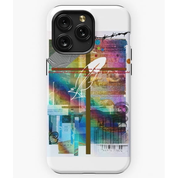 Reflections Abstract Mirror M2921 Phone Case for iPhone 17 16 15 14 13 12 11 Pro Max