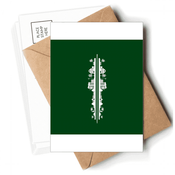 Reflections Humanistic Symbolize Urban Landscape Architecture Postcards Envelopes Blank Note Cards Mailing
