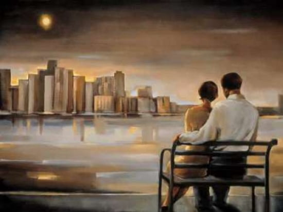 Reflections III Canvas Art - Trish Biddle (18 x 24)
