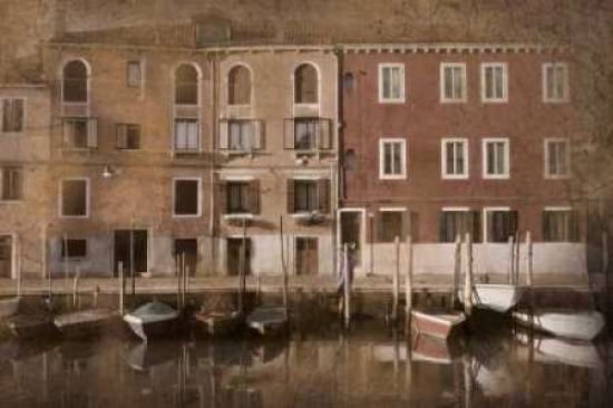 Reflections Murano III Canvas Art - John Warren (12 x 18)