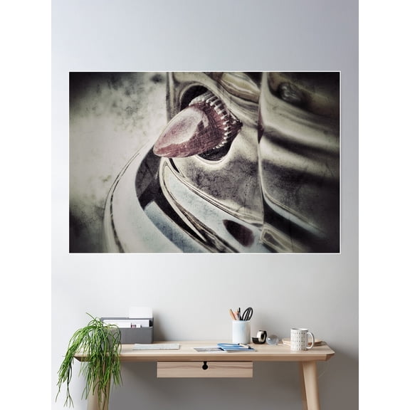 Reflections Of The Future Poster Wall Art, Modern Wall Decor For Living Room Bedroom, 12x18 UNFRAMED