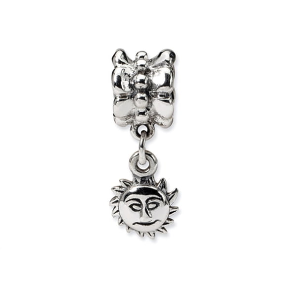Reflections Sterling Silver Sun Dangle Bead / Charm