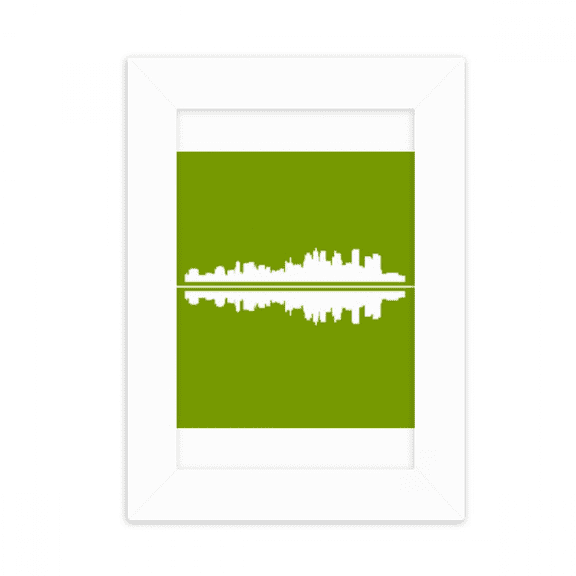 Reflections Urban Landscape Architectural Signs Desktop Photo Frame Picture Display Decoration Art Painting