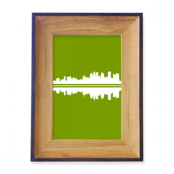 Reflections Urban Landscape Architectural Signs Photo Frame Exhibition Display Art Desktop Painting