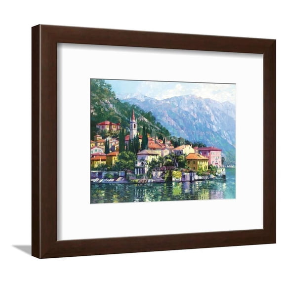 Reflections of Lake Como, Scenic Framed Art Print UnFramed Wall Art by Howard Behrens Sold by Art.Com