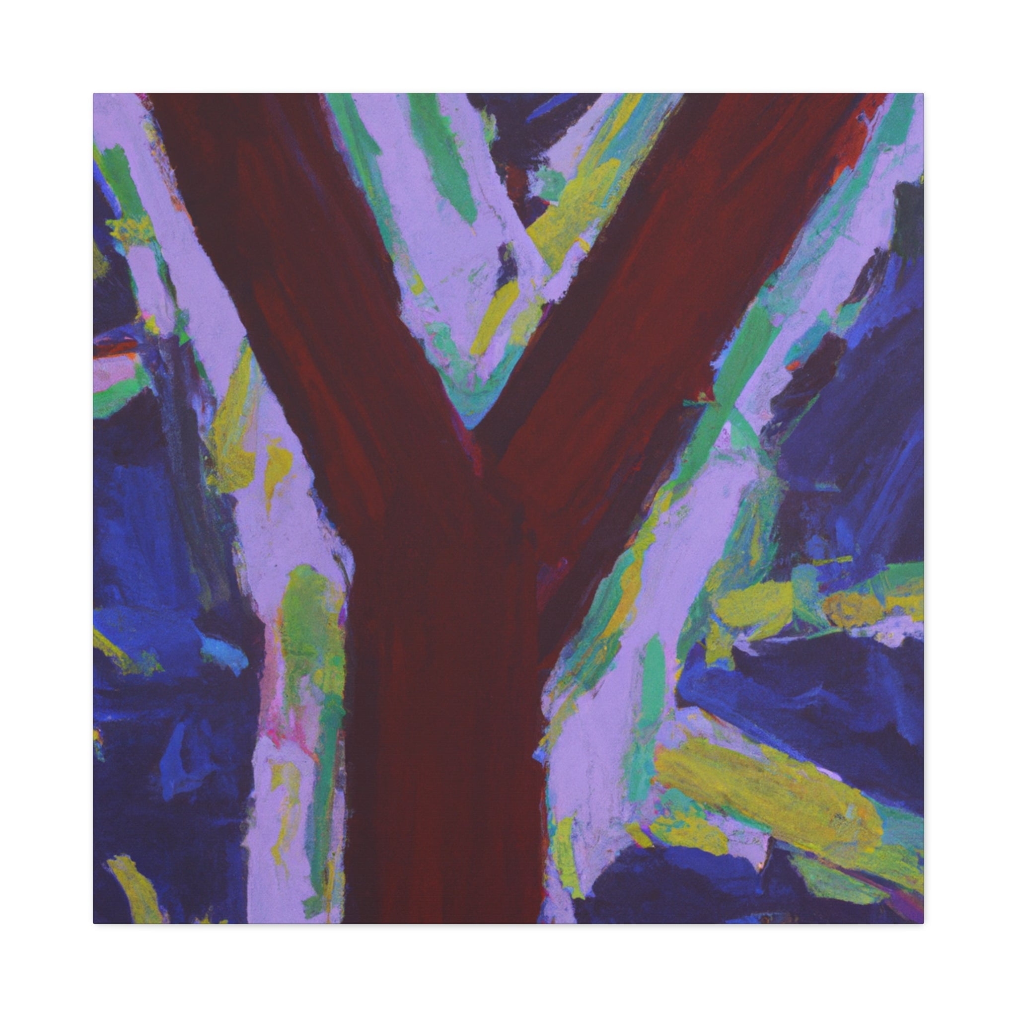 "Reflections of Y Across" - Canvas