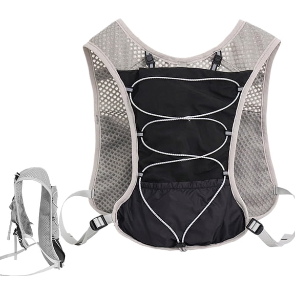 Reflective 5L Running Hydration Backpack Lightweight Breathable for Cycling Trail