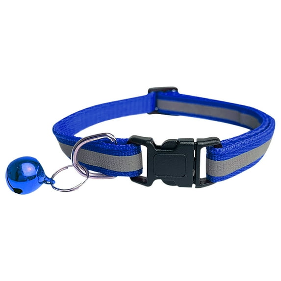 Reflective Adjustable Quick Release Cat Collar Breakaway Pet Neckband 1932cm