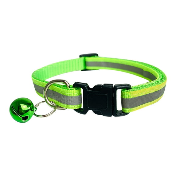 Reflective Adjustable Quick Release Cat Collar Breakaway Pet Neckband 1932cm