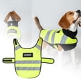 thumbnail image 1 of Reflective Adjustable Service Vest for — High Visibility Outdoor Night Walking Gear for Cats and Dogs, 1 of 4