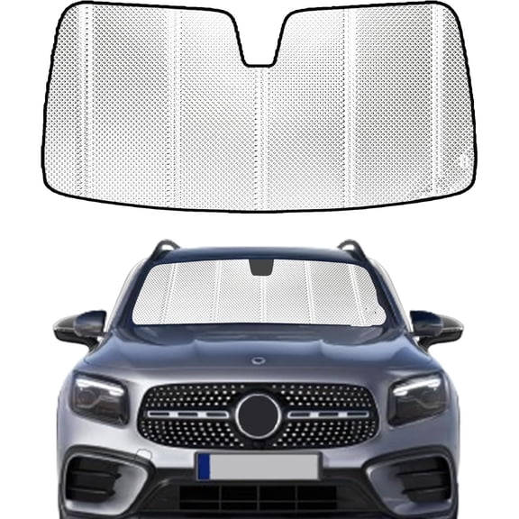 Reflective Aluminum Film Front Window Sunshade