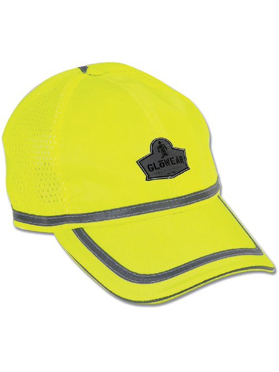 GloWear 8930 Hi-Vis Baseball Cap, Lime