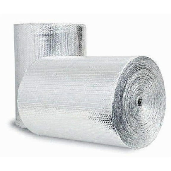 Reflective BUBBLE Foil Insulation RADIANT Barrier 4FT x 125ft FIRE RESISTANT R8