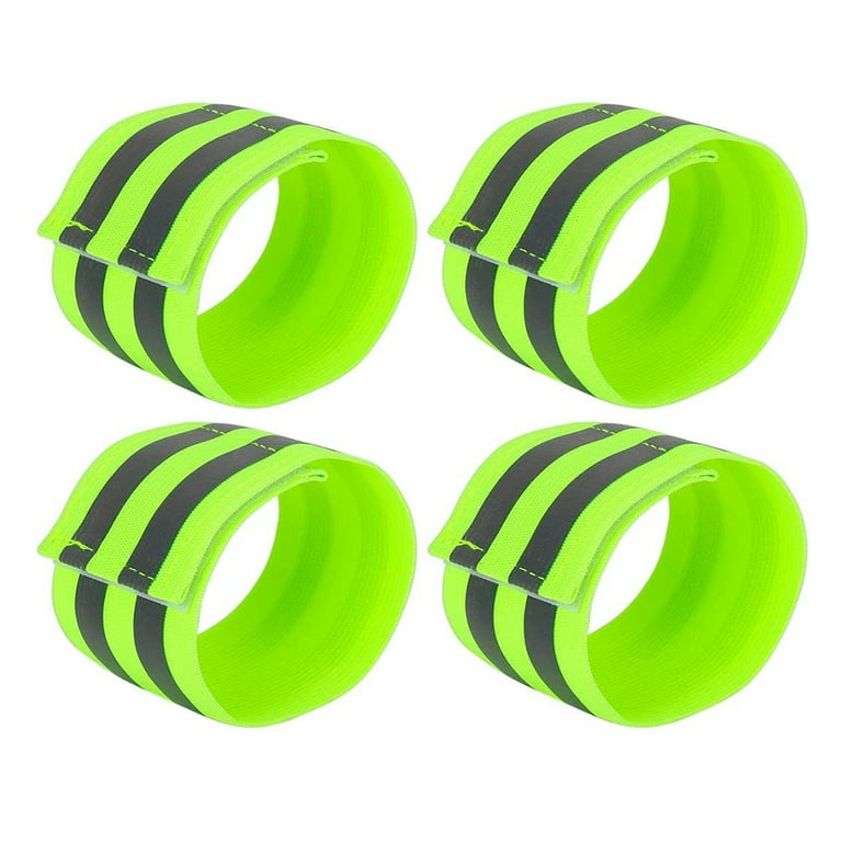 Reflective Bands Reflector Bands for Wrist Arm Ankle Leg for Night Walking Cycling and Running High Visibility Reflective Gear Safety Reflector