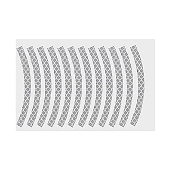Bikes Reflective Sticker Reflective Decal Adhesive Waterproof Reflective Night Safety Frame Strips Sticker Reflectors