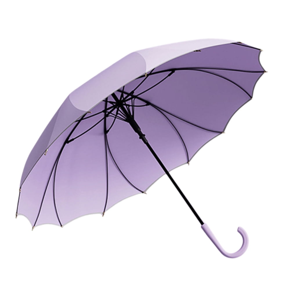 Reflective Border Umbrella Designed for Night Featuring Windproof Structure and Auto Open