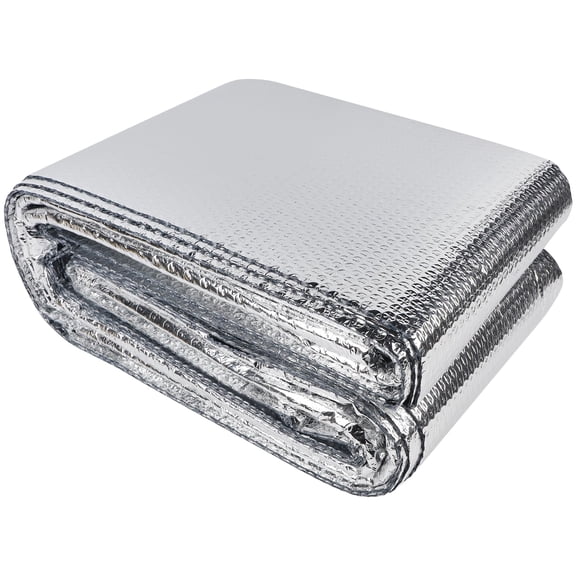 Reflective Bubble Film Weatherproof Window Insulation Kit 48 in x 20 ft