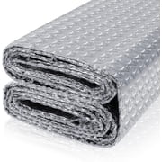 Reflective Bubble Insulation Sheet, Double Side Aluminum Foil Bubble Shield, Aluminum Foil Thermal Insulation Radiant Ba