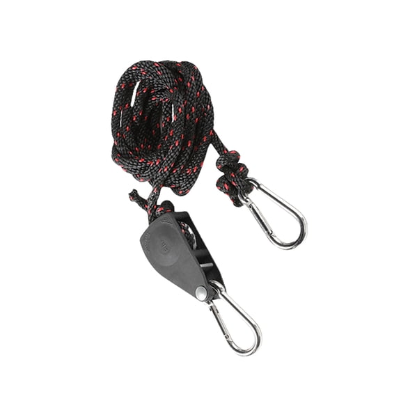 Reflective Camping Rope Heavy Duty Tent Guy Rope with Pulley Outdoor Tent Guide Cord for Outdoor Camping Hiking