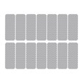 thumbnail image 1 of Reflective Car Stickers Vehicle Safety Warning Signs 14pcs 3x8cm Reflective Warning Strip Tape Car Bumper Reflective Strips Secure Reflector Decals White, 1 of 8