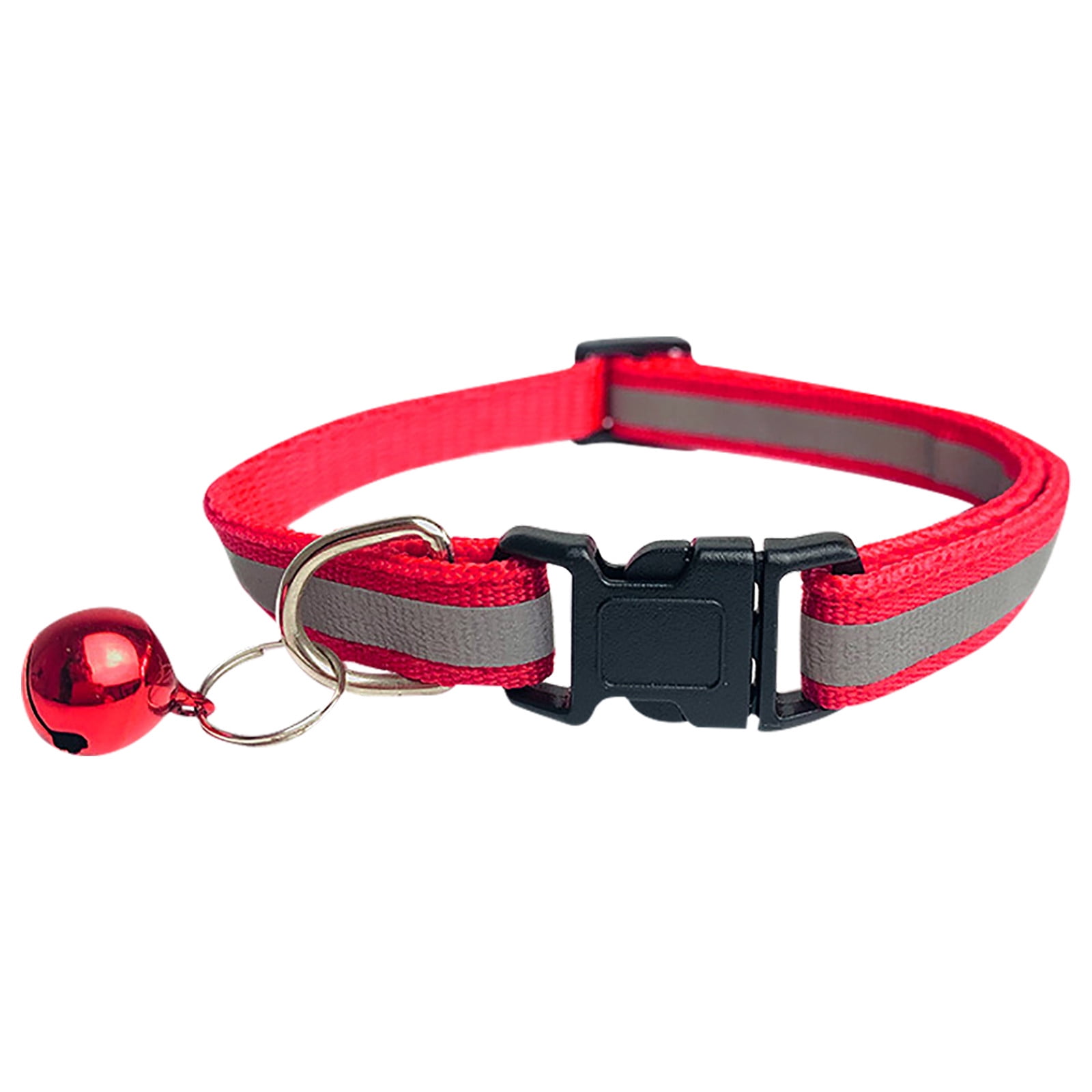 Reflective Cat Collars Safety Quick Release With Bell Adjustable 19