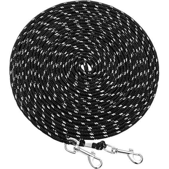 Reflective Cat Leash, 30ft Escape Proof Walking Lead Yard Long Leash, Extender Leash Training Playing Outdoor for Cats Puppy Kitten Small Dogs Rabbit Small Animals